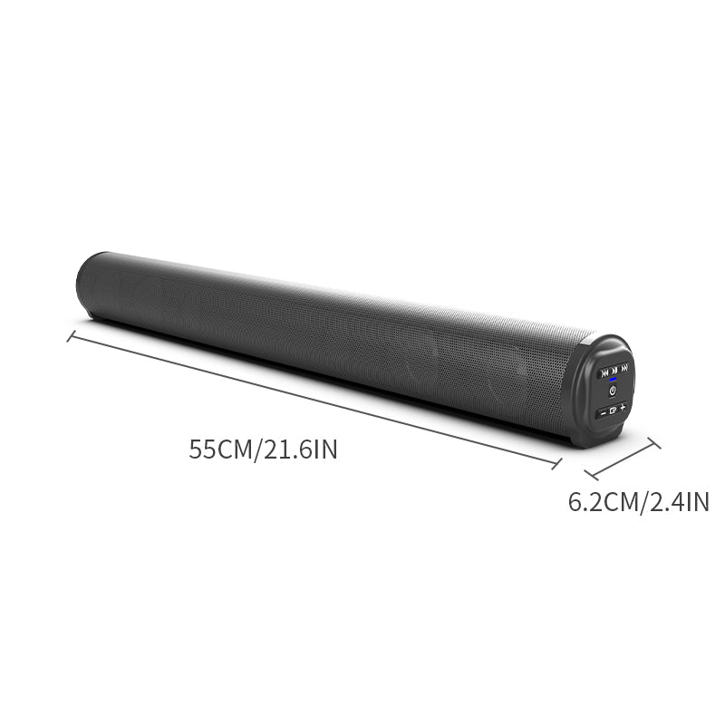 Wireless And Wired TV Speaker Soundbar Stereo Home Theater Sound Bar TF USB RCA Audio Smartphone