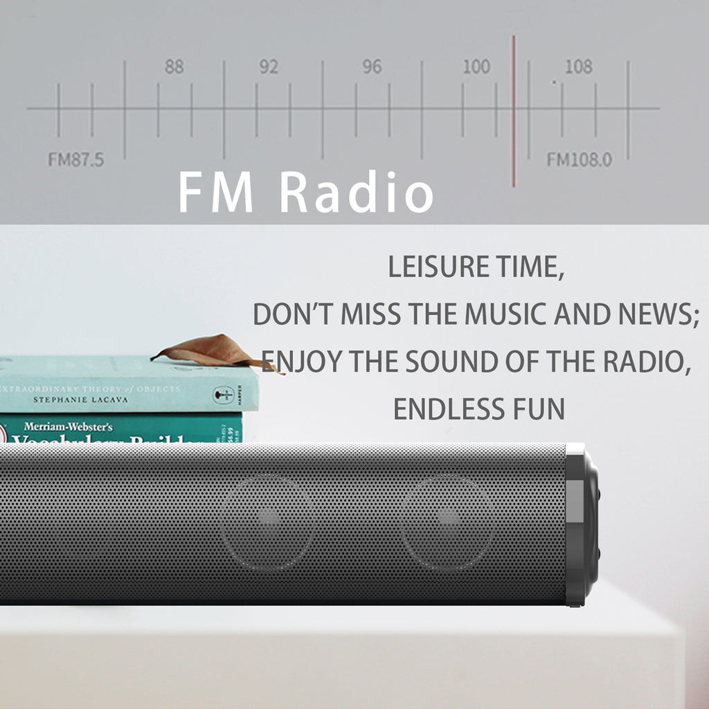Wireless And Wired TV Speaker Soundbar Stereo Home Theater Sound Bar TF USB RCA Audio Smartphone