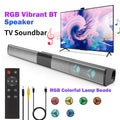 Home Theater 3D Stereo Surround RGB Wireless Speaker 20W Multi-Function Subwoofer Soundbar Support For TV/PC