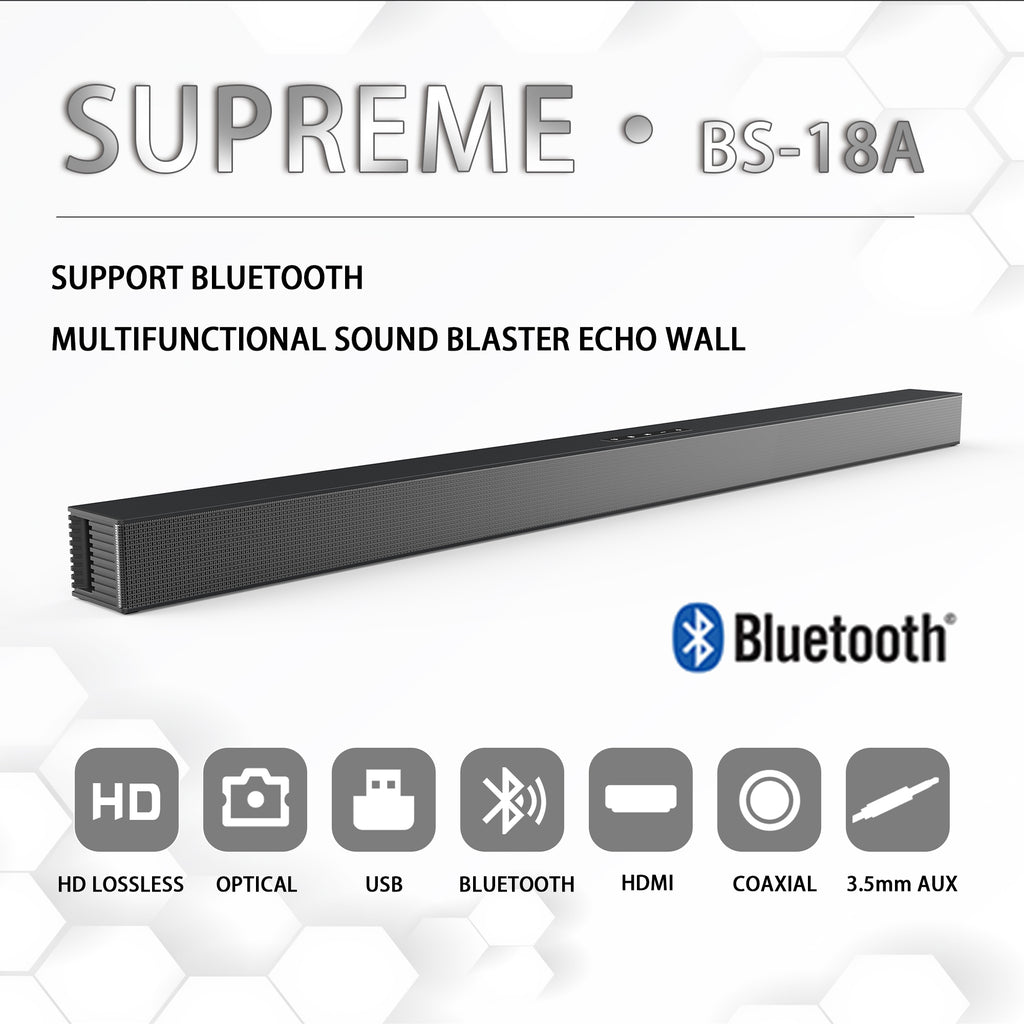 3D Surround Sound Bar Bluetooth Speaker Remote Control  Subwoofer, Low-Power Wireless Remote Control, TV Sound System, Portable Speaker, Home Theater Subwoofer