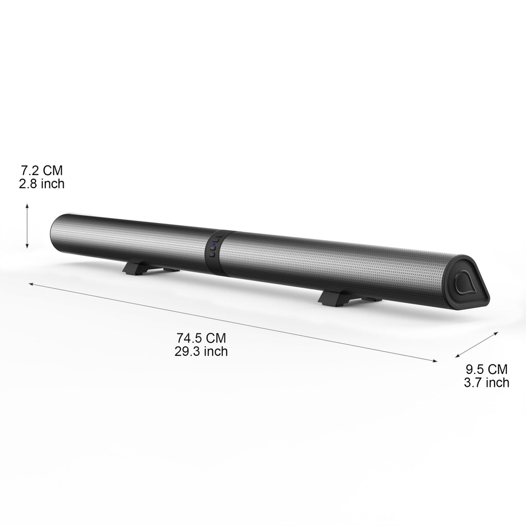 Home Theater 3D Stereo Surround Wireless Speaker Multi-Function Subwoofer Soundbar Support Foldable Split For TV/PC