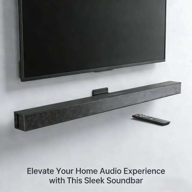 3D Surround Sound Bar Bluetooth Speaker Remote Control  Subwoofer, Low-Power Wireless Remote Control, TV Sound System, Portable Speaker, Home Theater Subwoofer